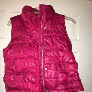 Pink kids vest
